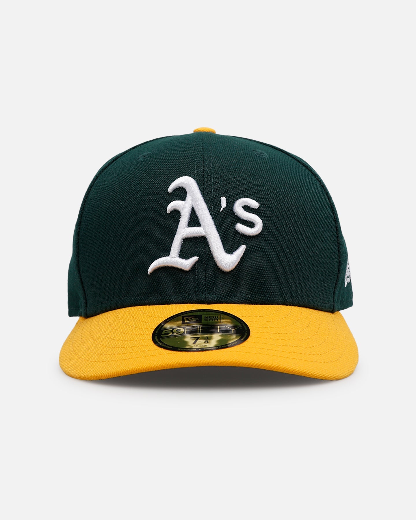 New Era Oakland Athletics 'Core Fitteds' 59FIFTY Fitted Green/Yellow/OTC