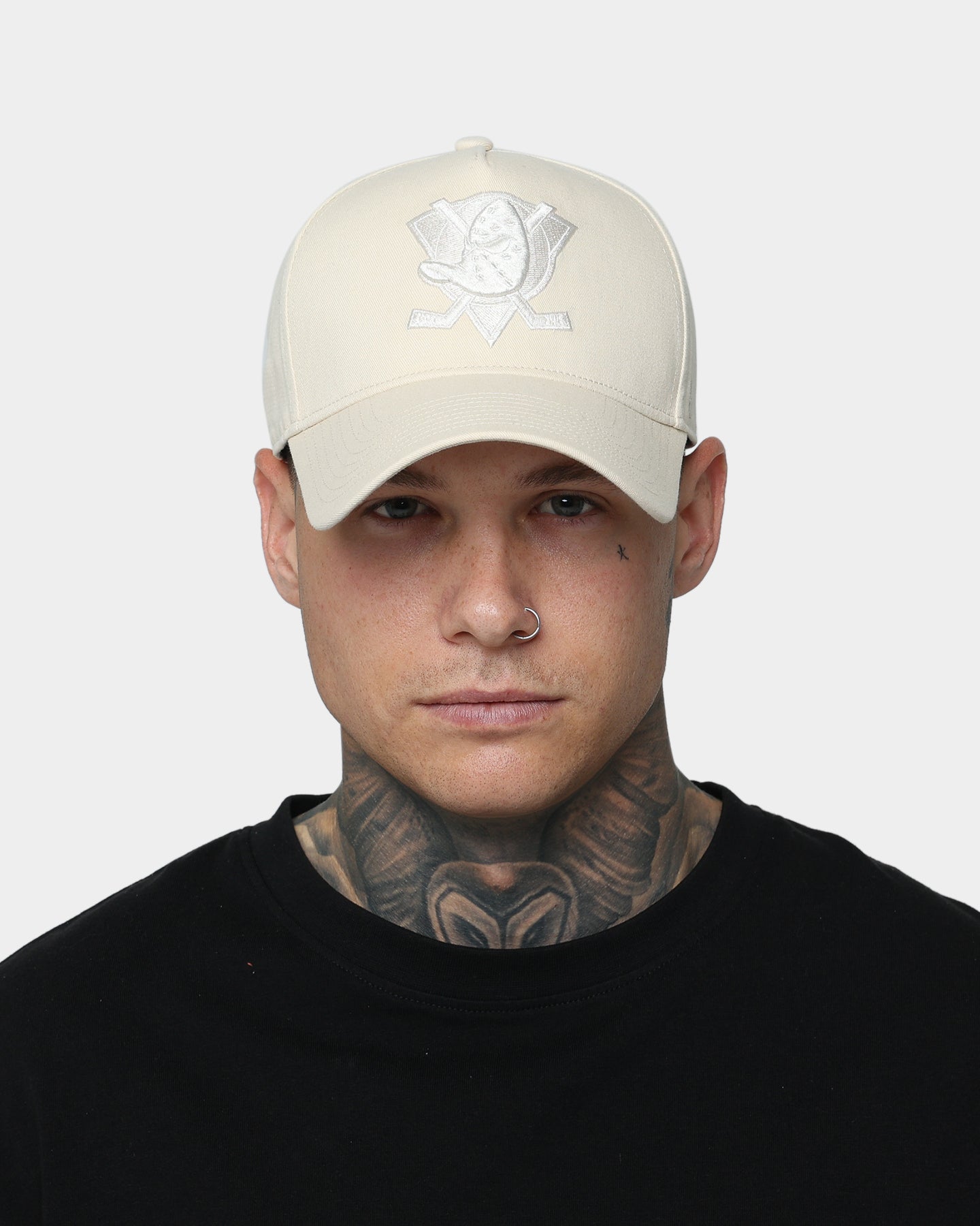47 Brand Anaheim Ducks 'Vanilla Cream' Tonal MVP DT Snapback Natural