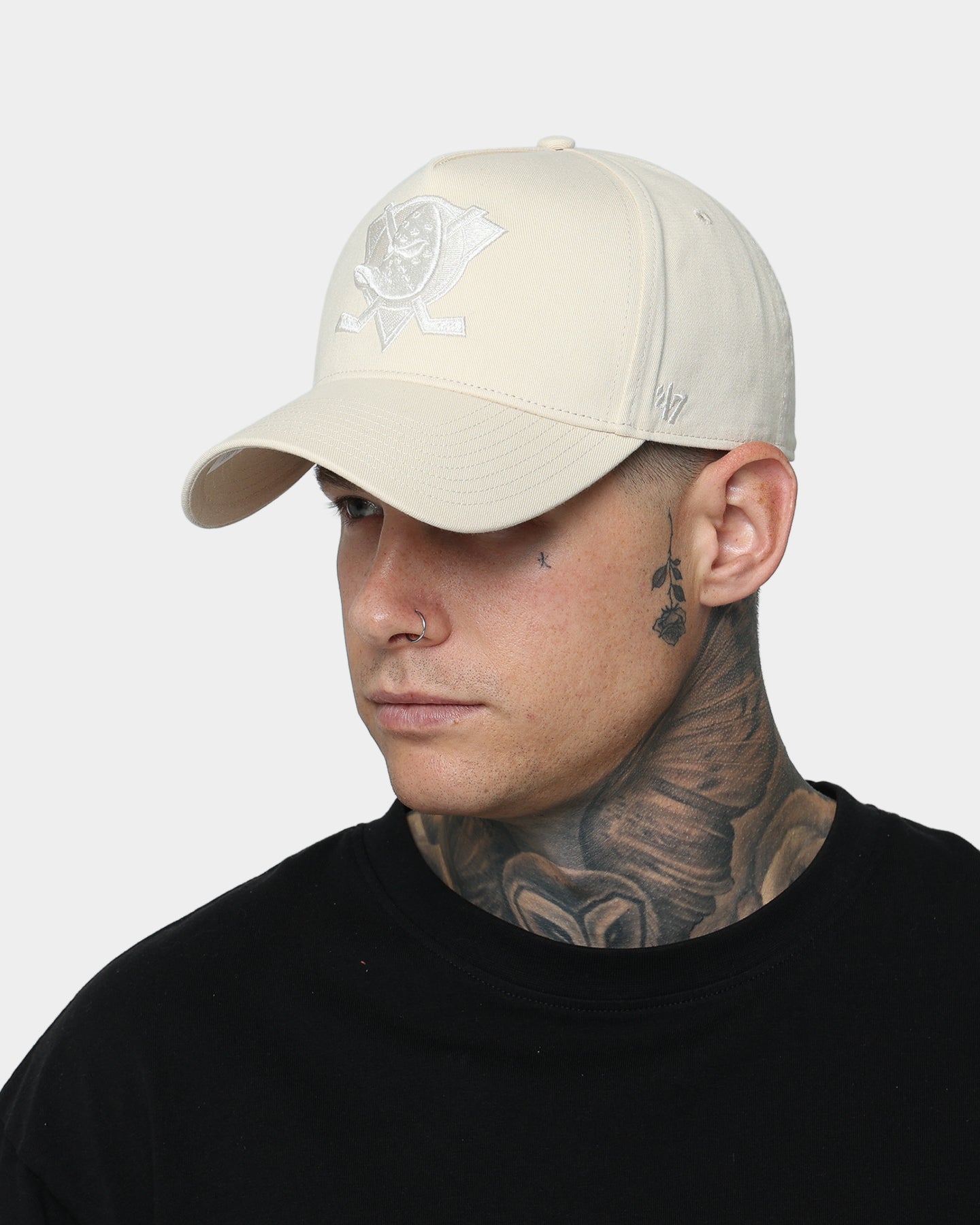 47 Brand Anaheim Ducks 'Vanilla Cream' Tonal MVP DT Snapback Natural