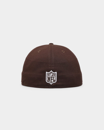 New Era Raiders 59FIFTY Fitted Burnt Wood/White