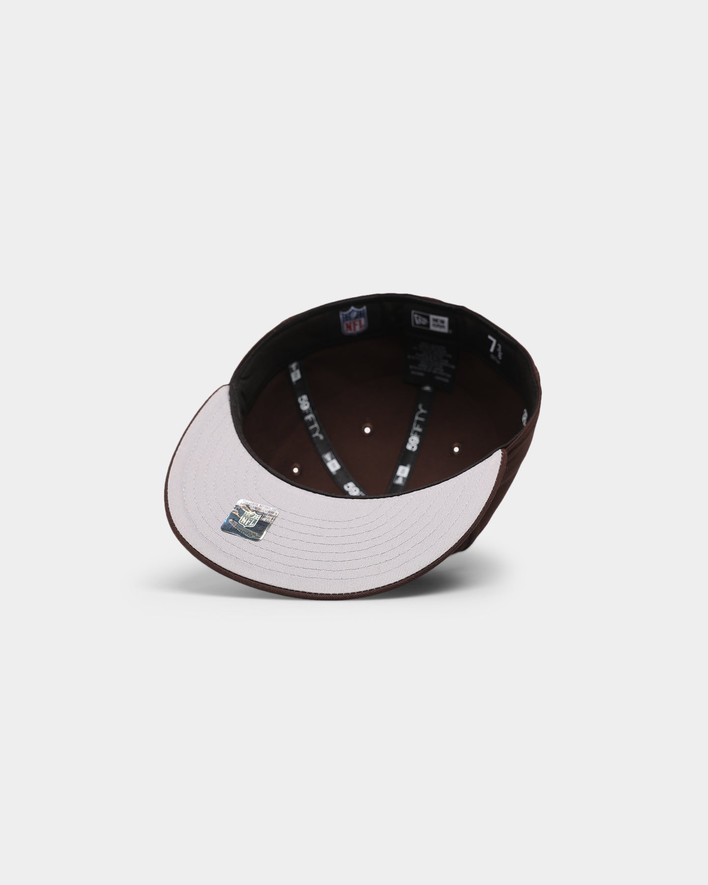New Era Raiders 59FIFTY Fitted Burnt Wood/White