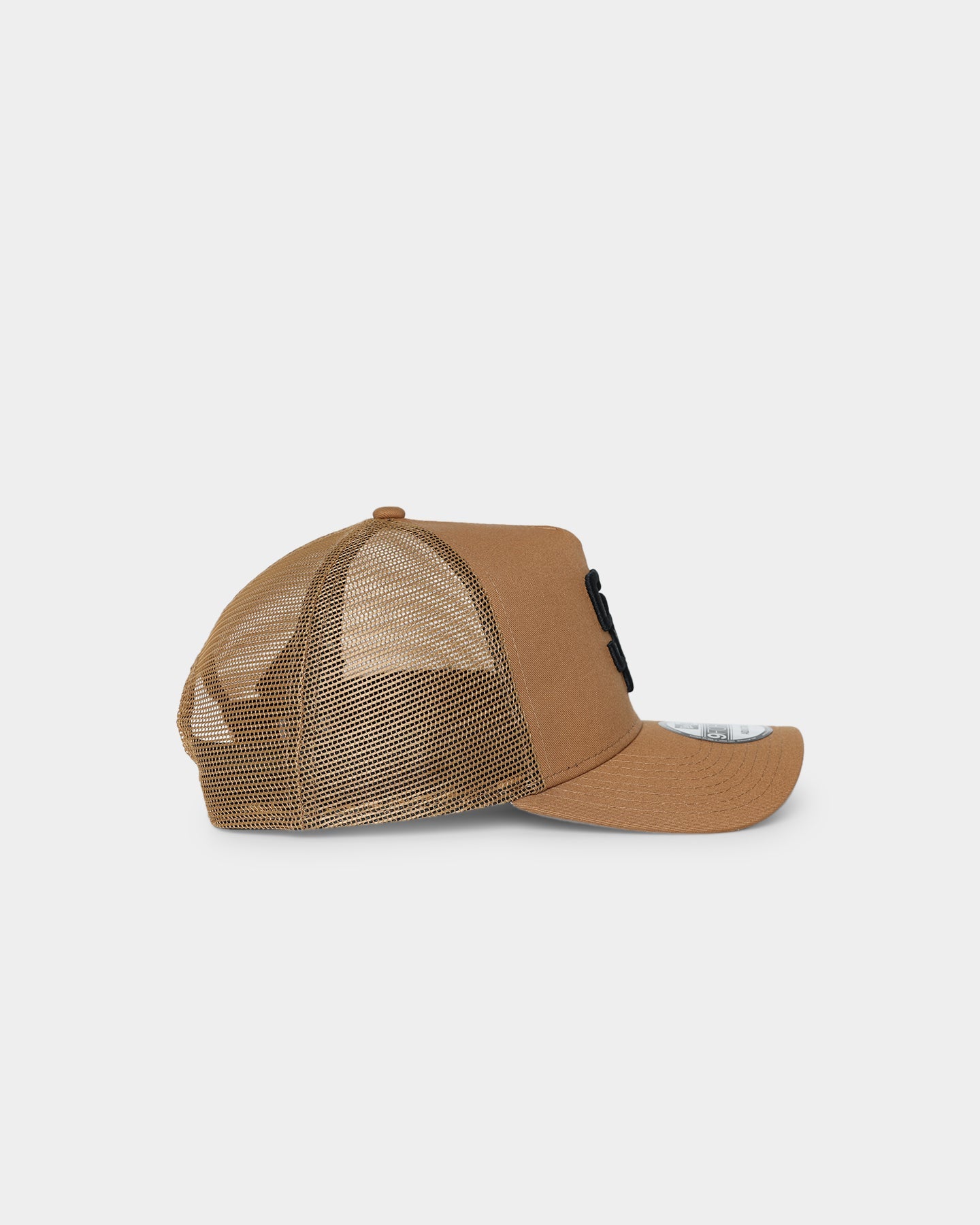 New Era San Diego Padres 'Wheat' 9FORTY A-Frame Trucker Snapback Wheat/Black