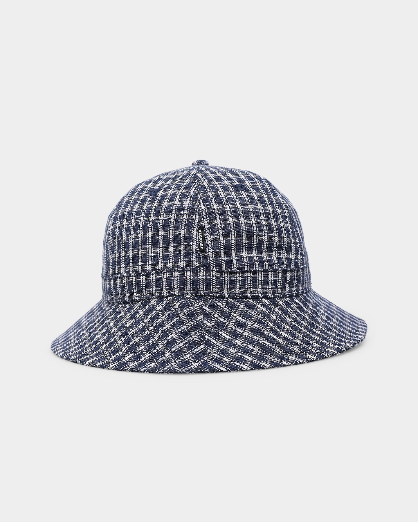 XLARGE Check Bell Bucket Hat Navy