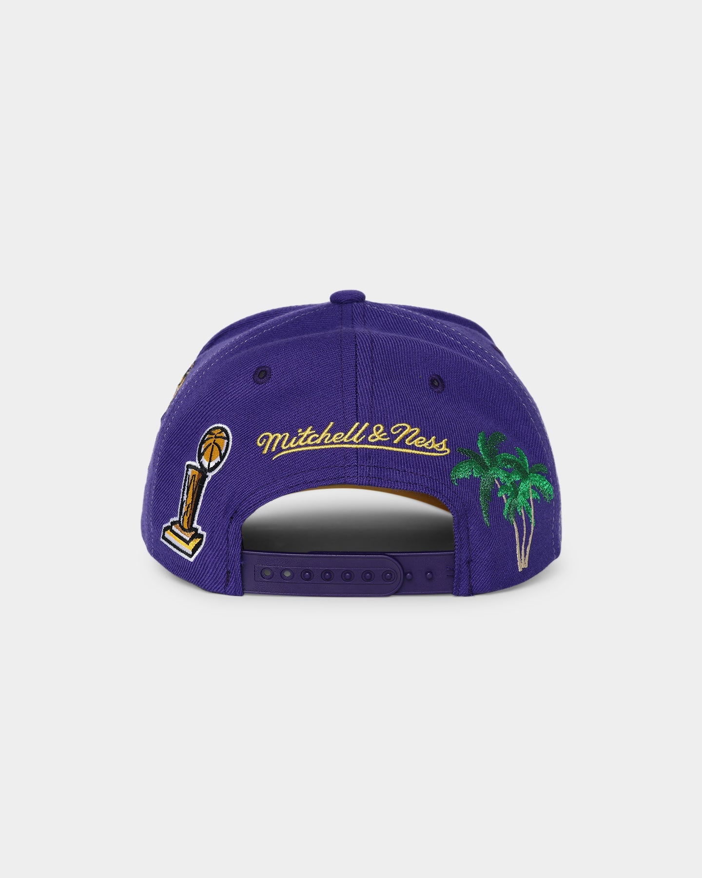 Mitchell & Ness Los Angeles Lakers 'Highway' Snapback Purple