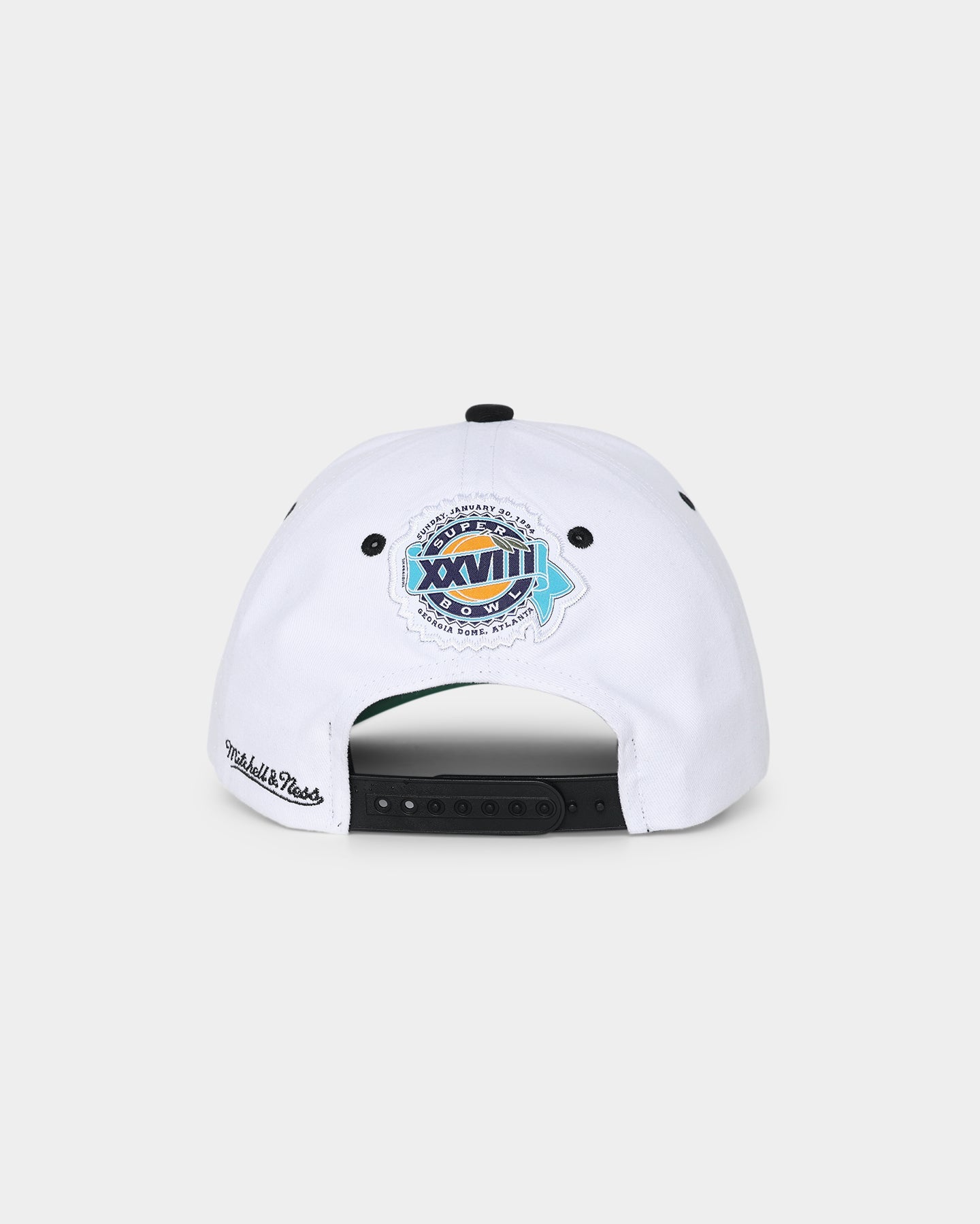 Mitchell & Ness Dallas Cowboys Back-To-Back Super Bowl Champions 'Dallas Cowboys Champs' Pro Crown Snapback Vintage White