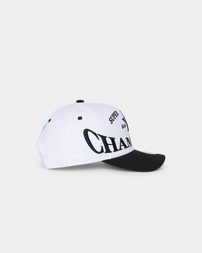Mitchell & Ness Dallas Cowboys Back-To-Back Super Bowl Champions 'Dallas Cowboys Champs' Pro Crown Snapback Vintage White