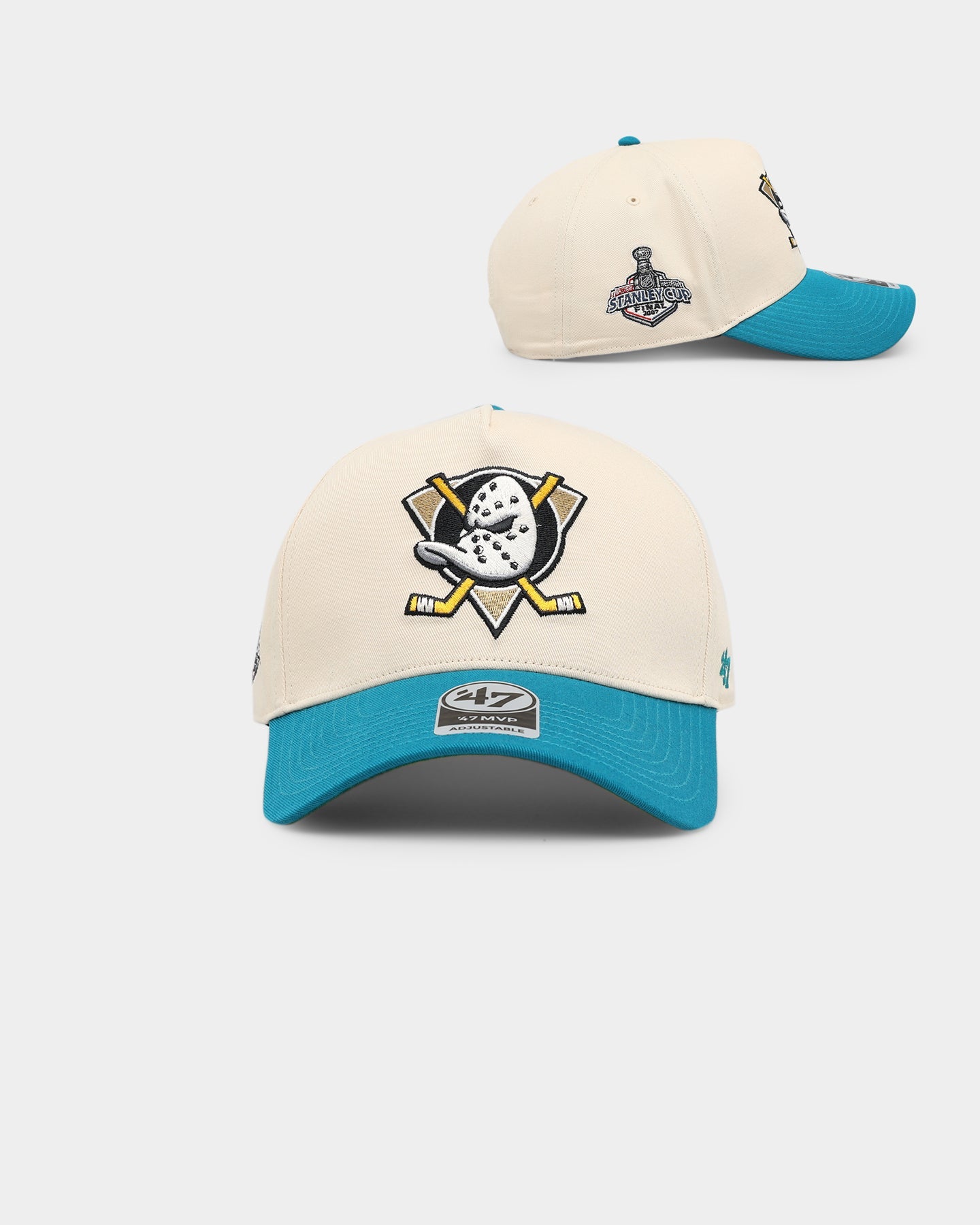 47 Brand Anaheim Ducks MVP DT Snapback Natural/ Dark Teal