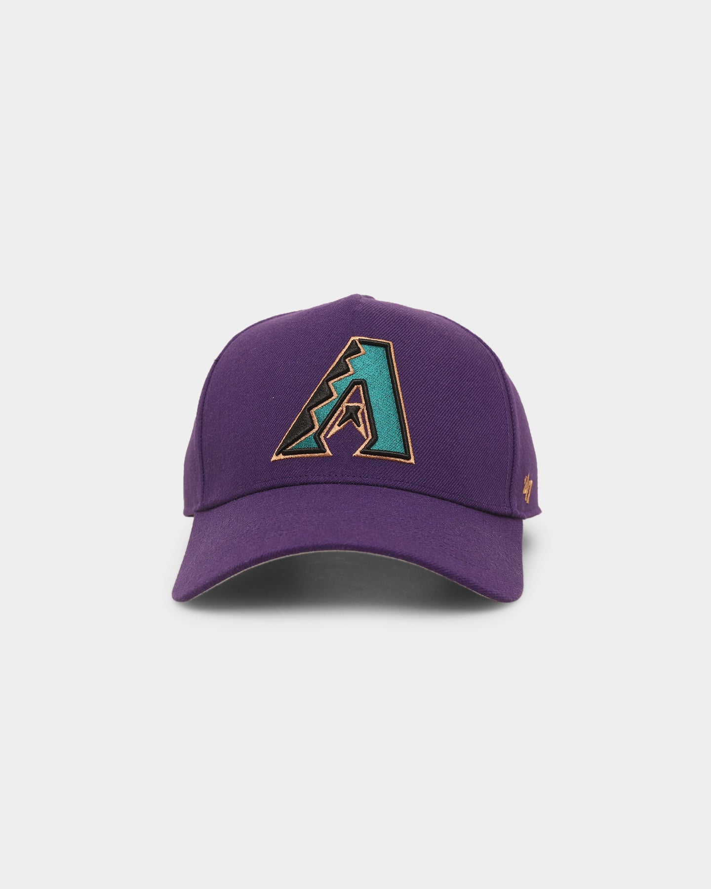 47 Brand Arizona Diamondbacks Cooperstown Retro Logo 47 MVP DT Snapback Purple