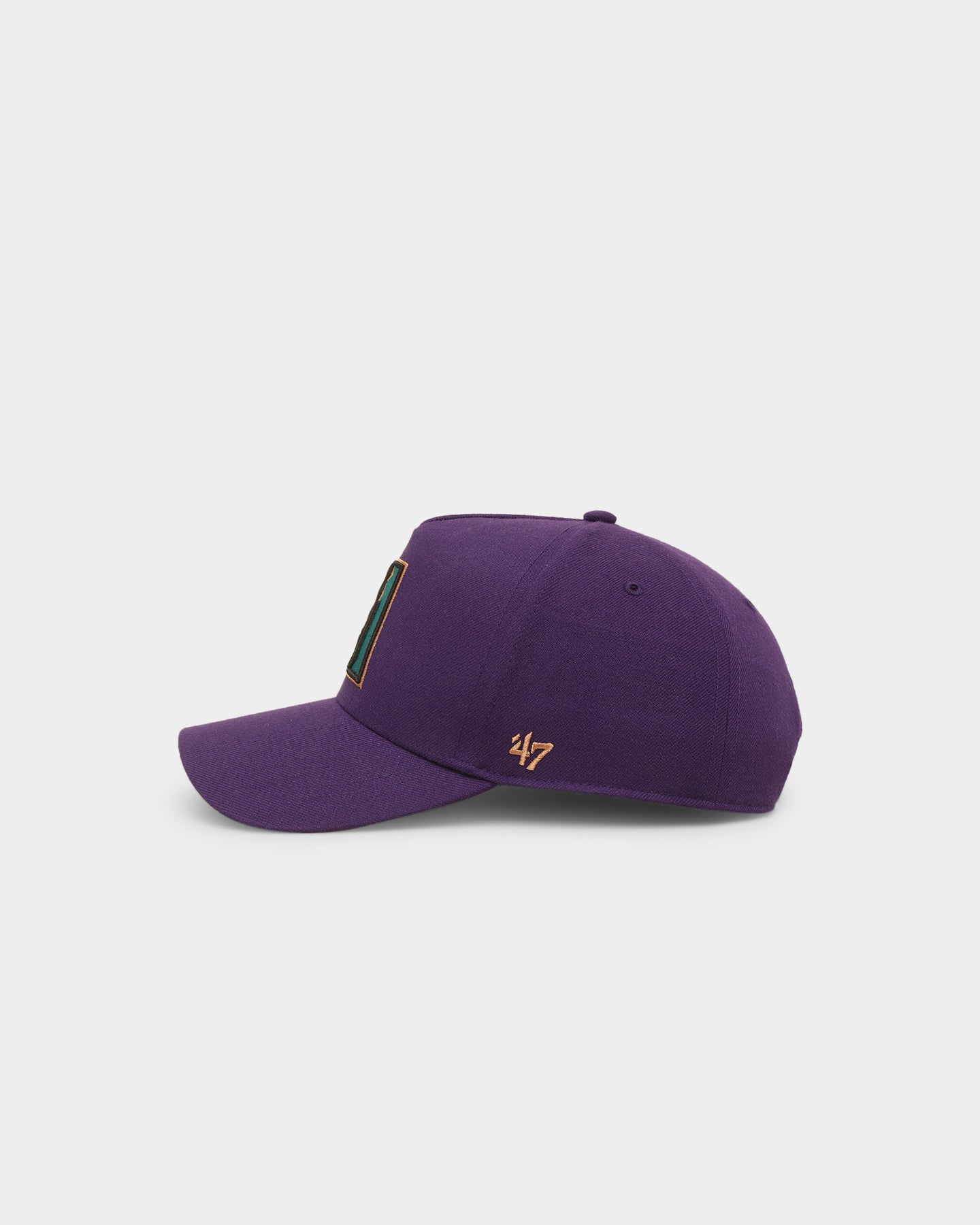 47 Brand Arizona Diamondbacks Cooperstown Retro Logo 47 MVP DT Snapback Purple