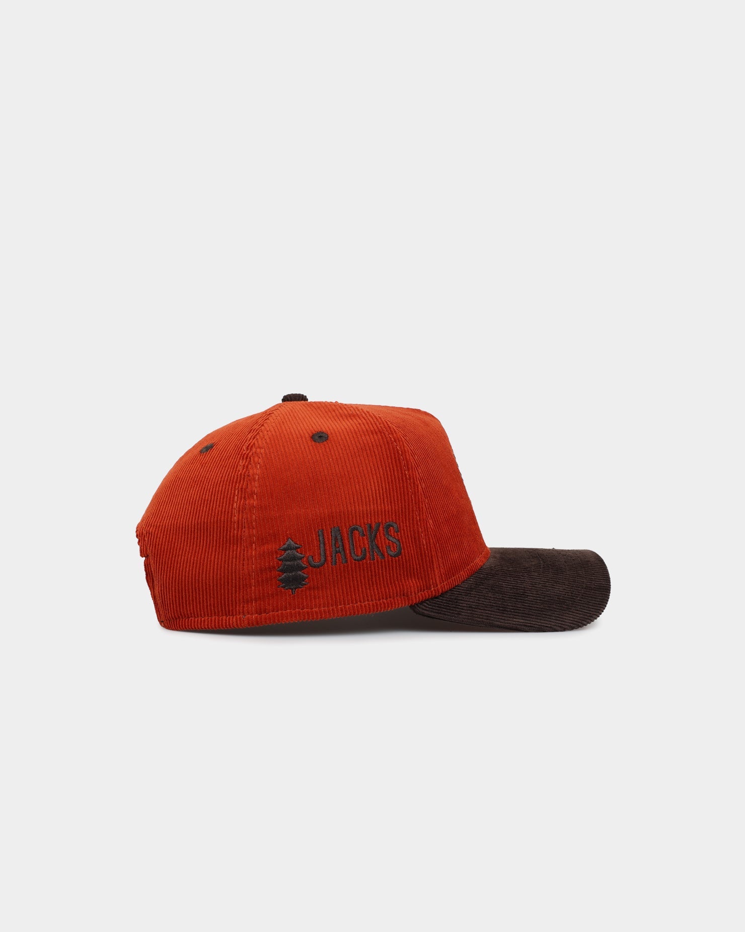 New Era Missoula Timberjacks 'Pumpkin Spice Corduroy' 9FORTY A-Frame Snapback Copper/Brown
