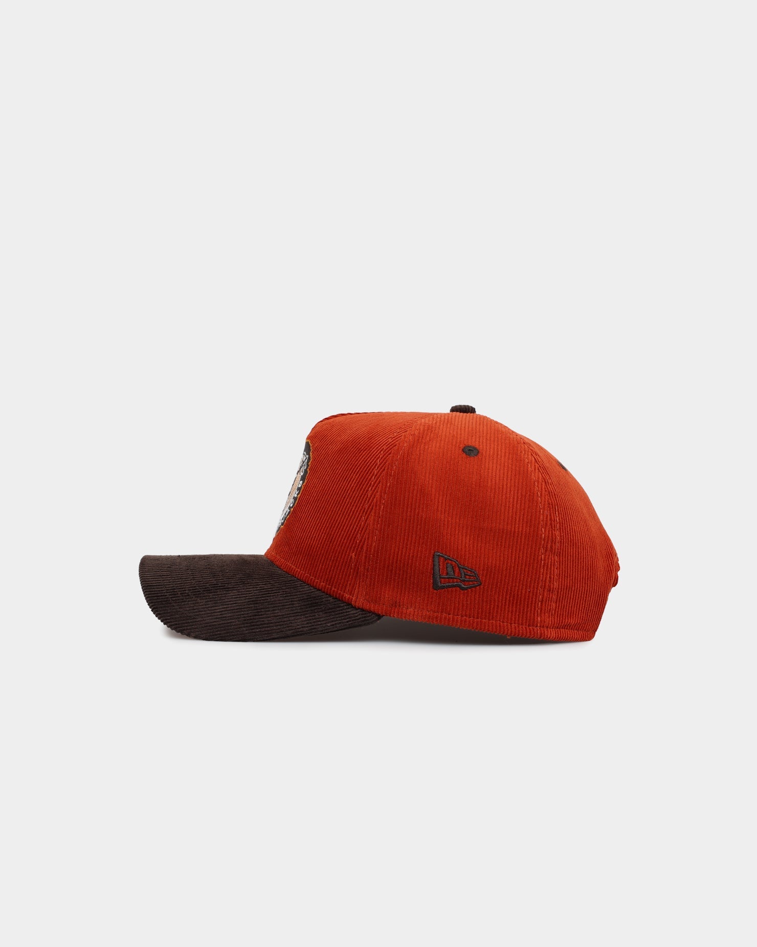 New Era Missoula Timberjacks 'Pumpkin Spice Corduroy' 9FORTY A-Frame Snapback Copper/Brown