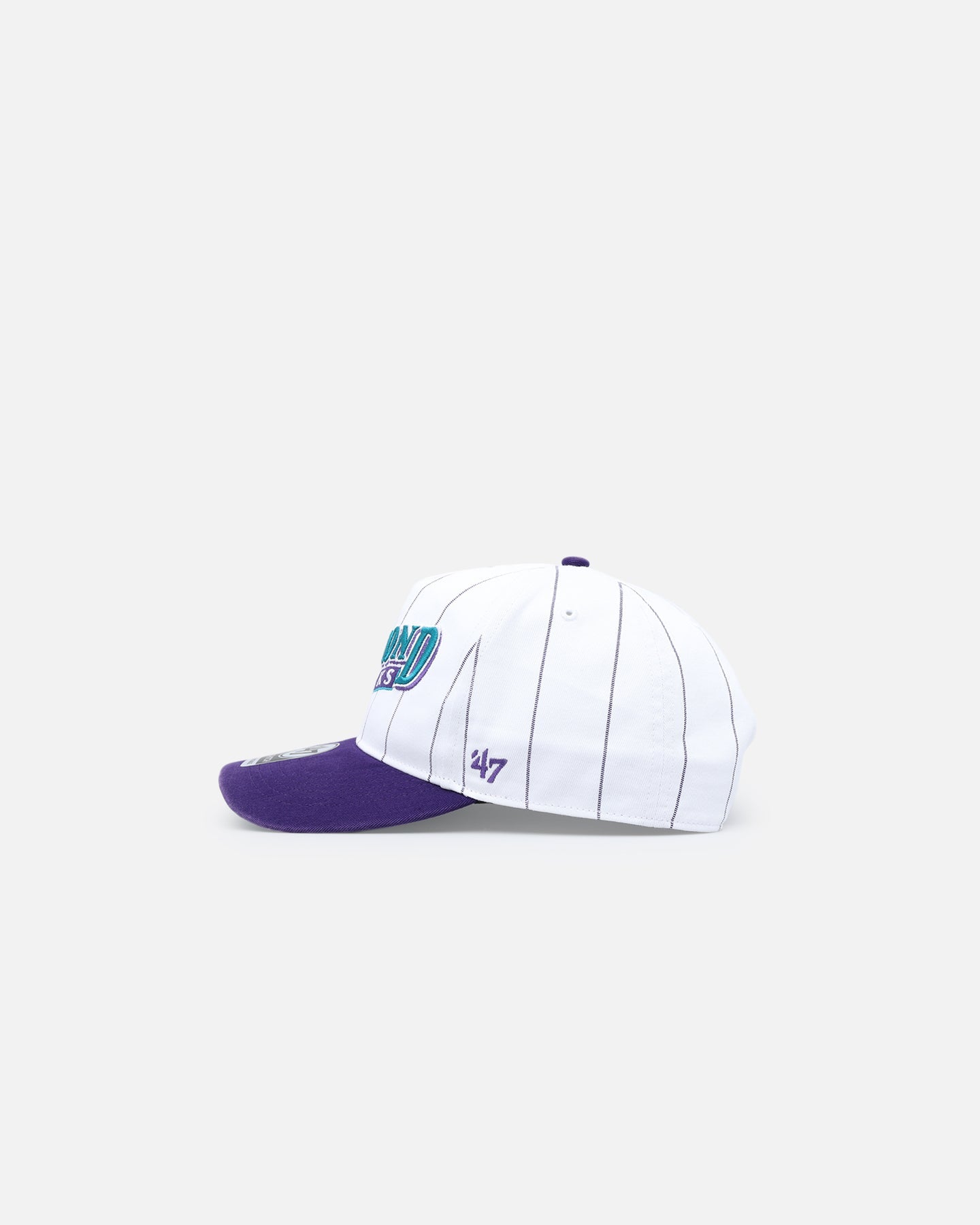 47 Brand Arizona Diamondbacks 'Double Header Pinstripe' '47 Hitch Snapback White
