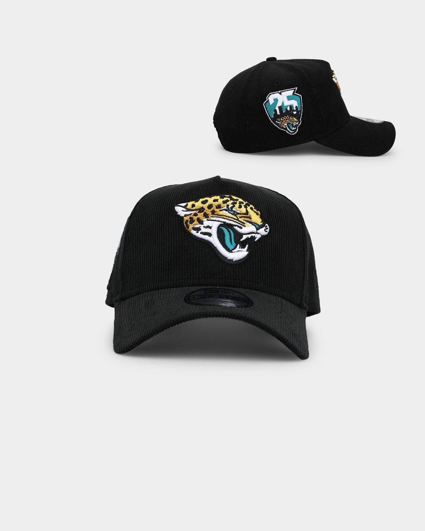 New Era Jacksonville Jaguars 'NFL Season' Corduroy 9FORTY A-Frame Snapback Black/OTC