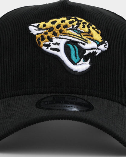 New Era Jacksonville Jaguars 'NFL Season' Corduroy 9FORTY A-Frame Snapback Black/OTC