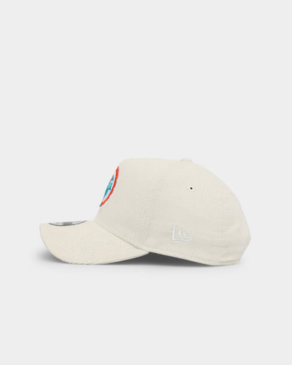 New Era Miami Dolphins 'NFL Season' Corduroy 9FORTY A-Frame Snapback Chrome/OTC