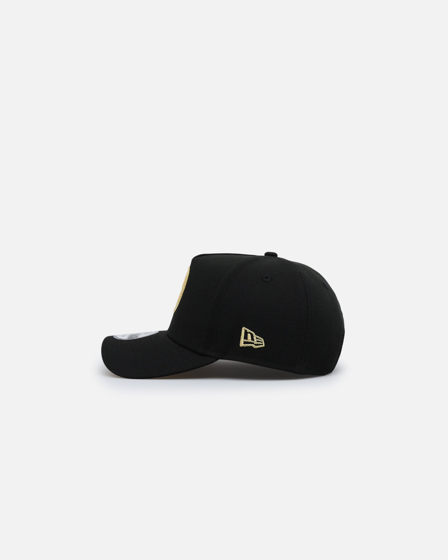 New Era Denver Nuggets 'NBA Gold Links' 9FORTY A-Frame Snapback Black/Gold