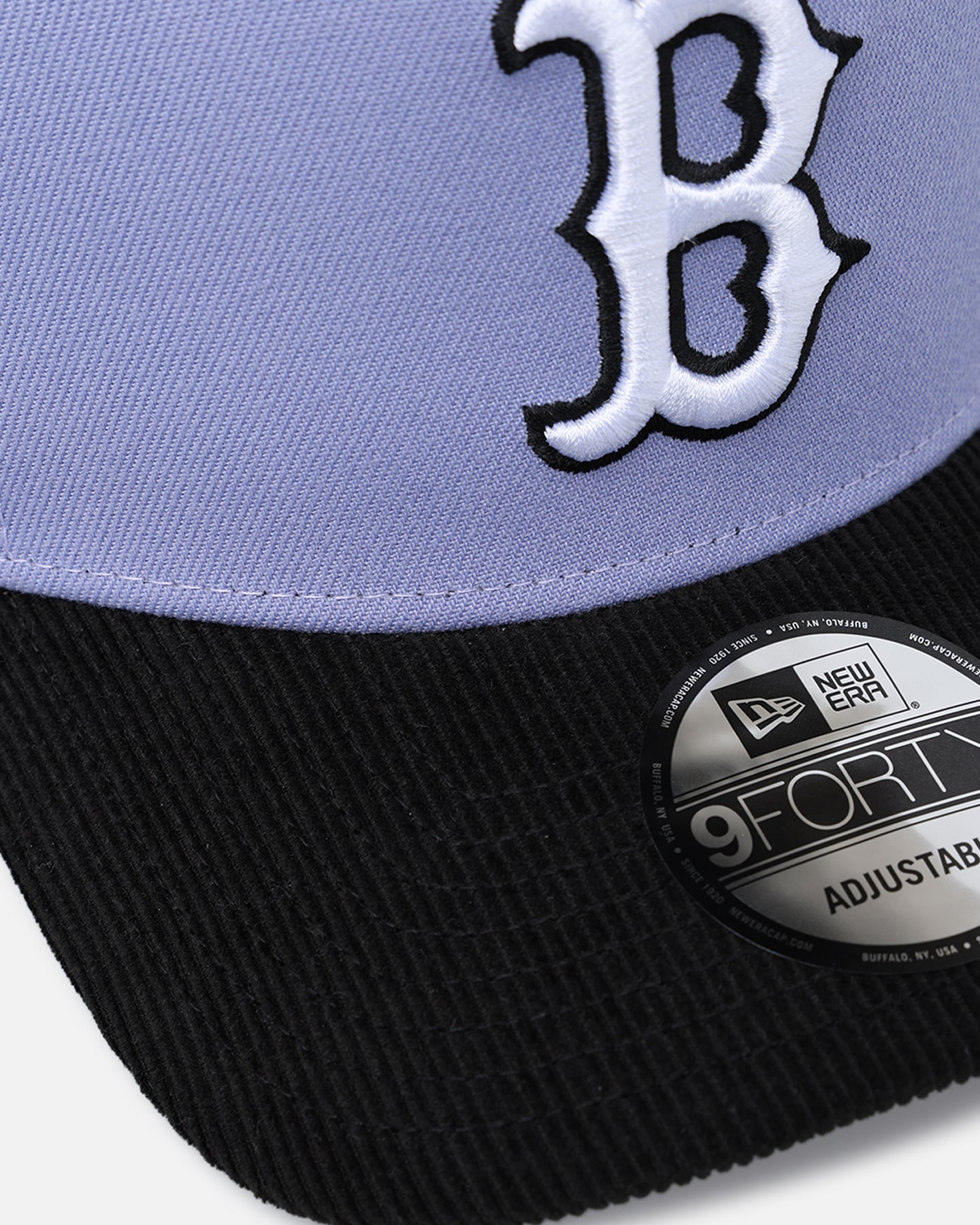 New Era Boston Red Sox 9FORTY A-Frame Snapback Lavender/Black