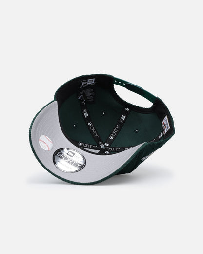 New Era Los Angeles Dodgers 'Dark Green Cord' 9FORTY A-Frame Snapback Dark Green