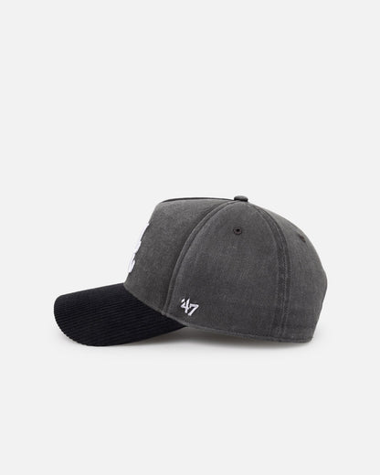 47 Brand Atlanta Braves 'Apollo Corduroy' Offside DT Snapback Black