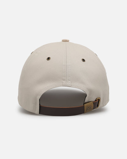 New Era Oakland Athletics 'Cream Suede' 9FORTY A-Frame Strapback Stone/Oatmilk