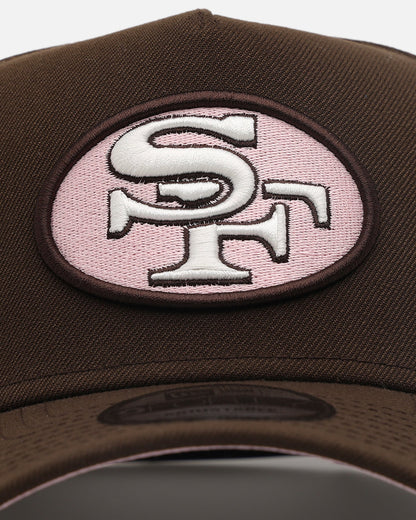 New Era San Francisco 49ers 'Neapolitan 2.0' 9FORTY A-Frame Snapback Brown