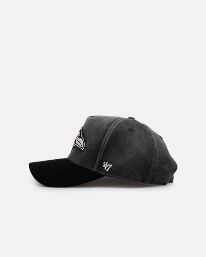 47 Brand Baltimore Ravens 'Apollo Corduroy' 47 Offside DT Strapback Black