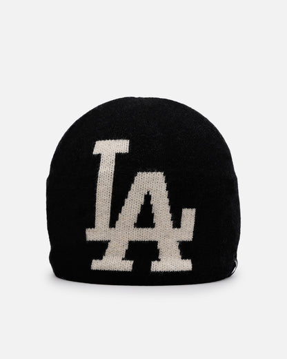 New Era Los Angeles Dodgers Mega Logo Beanie Black