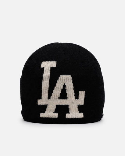 New Era Los Angeles Dodgers Mega Logo Beanie Black