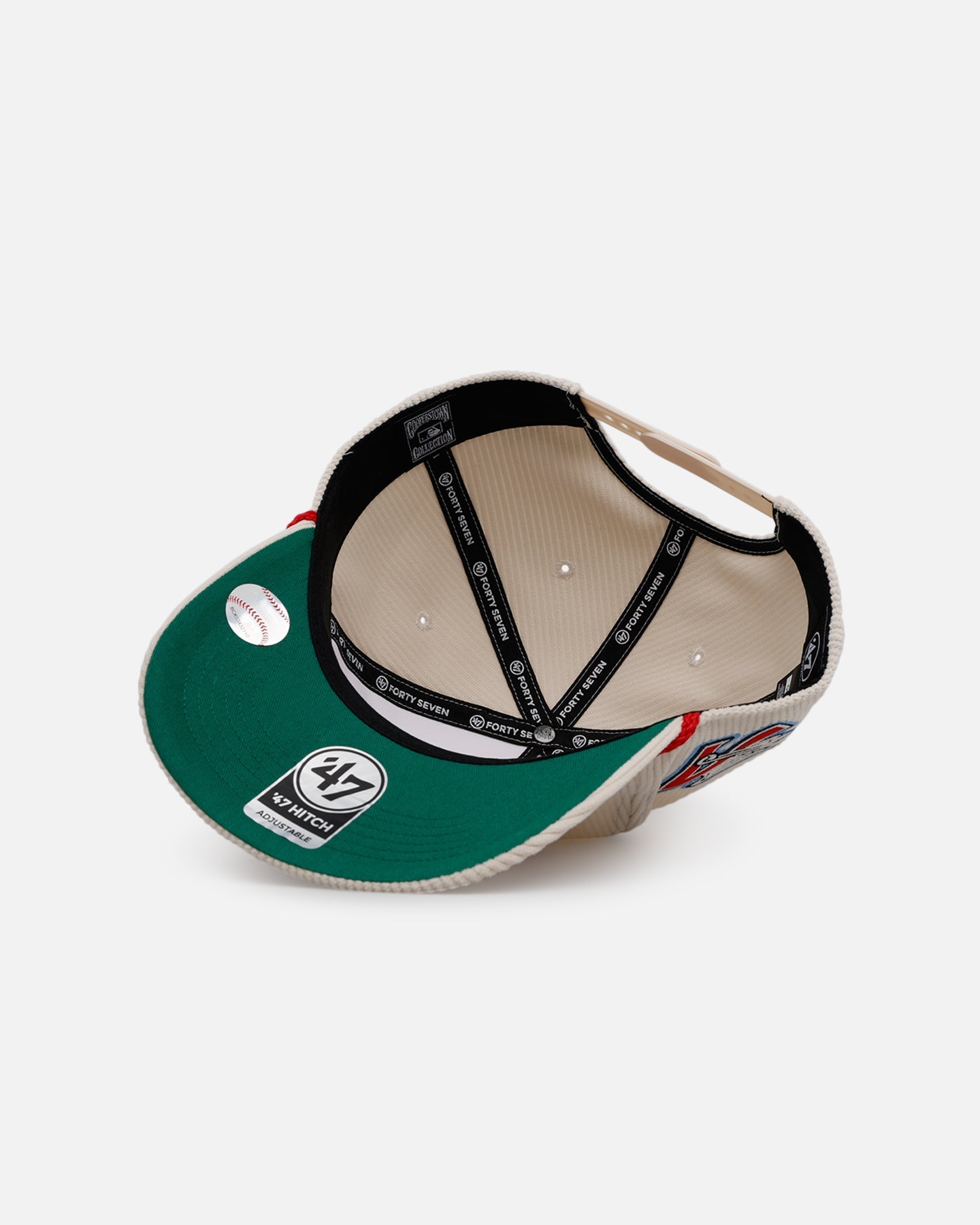 47 Brand Anaheim Angels 'Natural Script' Premium Hitch Corduroy Snapback Natural