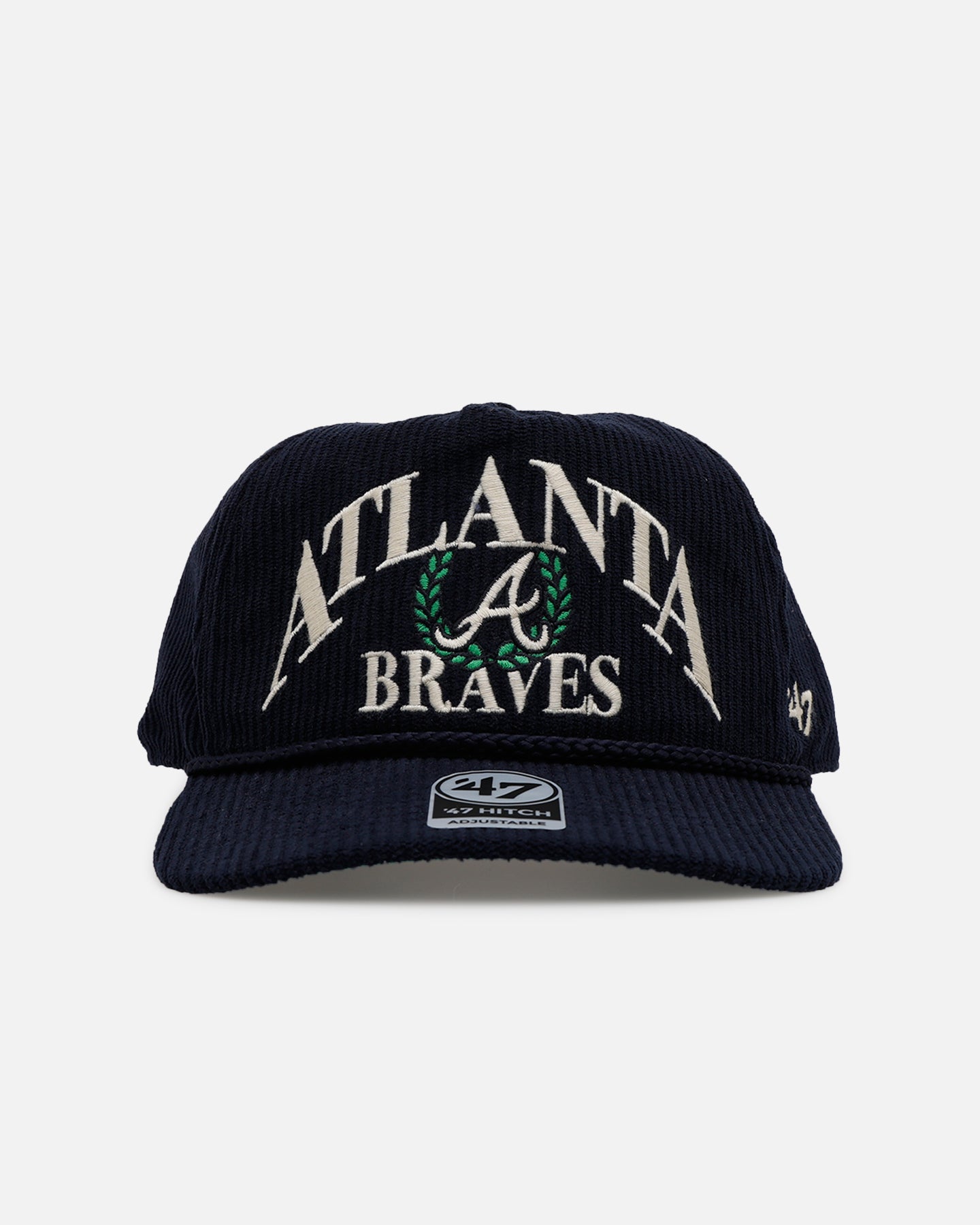 47 Brand Atlanta Braves 'Pitchout' 47 Hitch Corduroy Snapback Navy