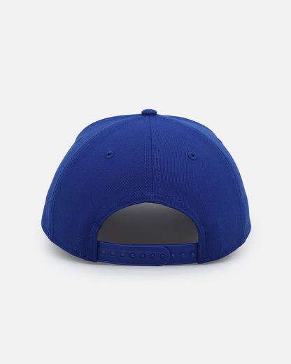 New Era Golden State Warriors 'Upside Down NBA' 9FORTY A-Frame Snapback Blue