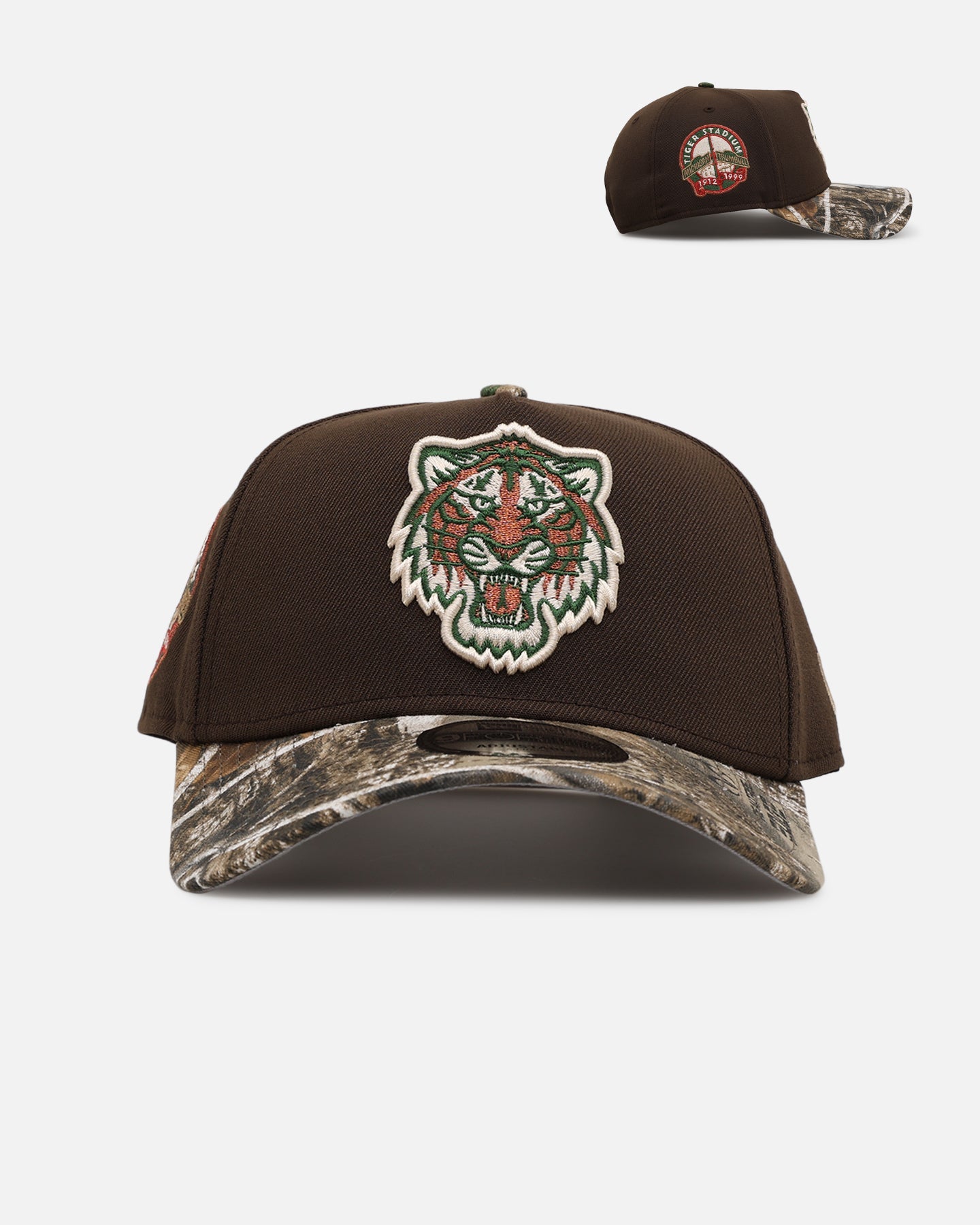 New Era Detroit Tigers 'Great Outdoors' 9FORTY A-Frame Snapback Brown/Camo