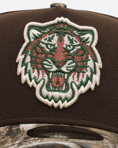 New Era Detroit Tigers 'Great Outdoors' 9FORTY A-Frame Snapback Brown/Camo