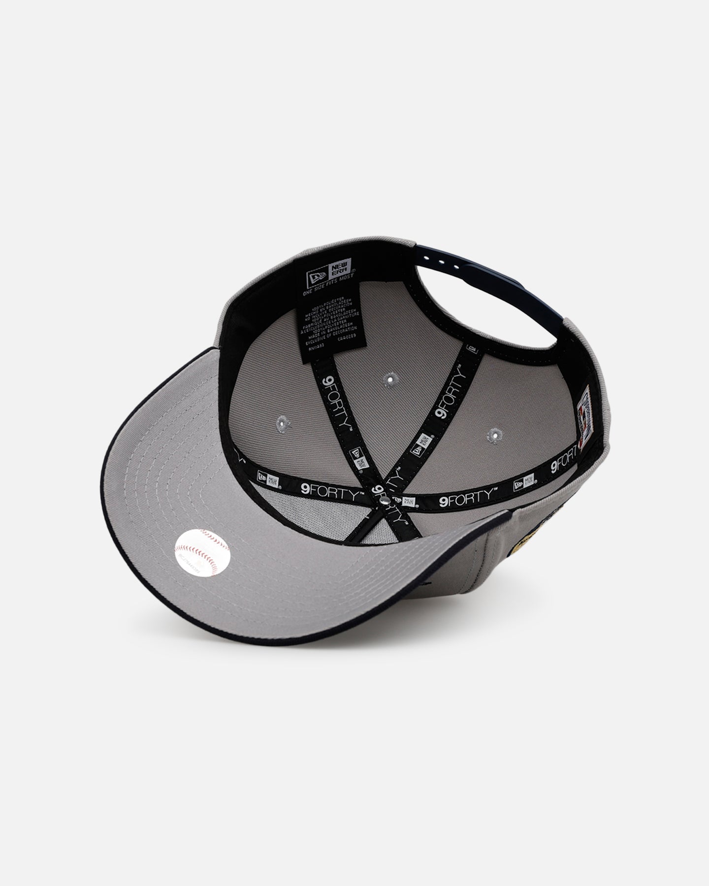 New Era Houston Astros 'Away Greys' 9FORTY A-Frame Snapback Grey