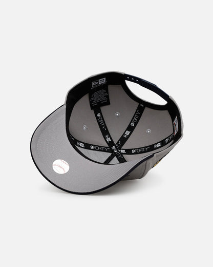New Era Houston Astros 'Away Greys' 9FORTY A-Frame Snapback Grey