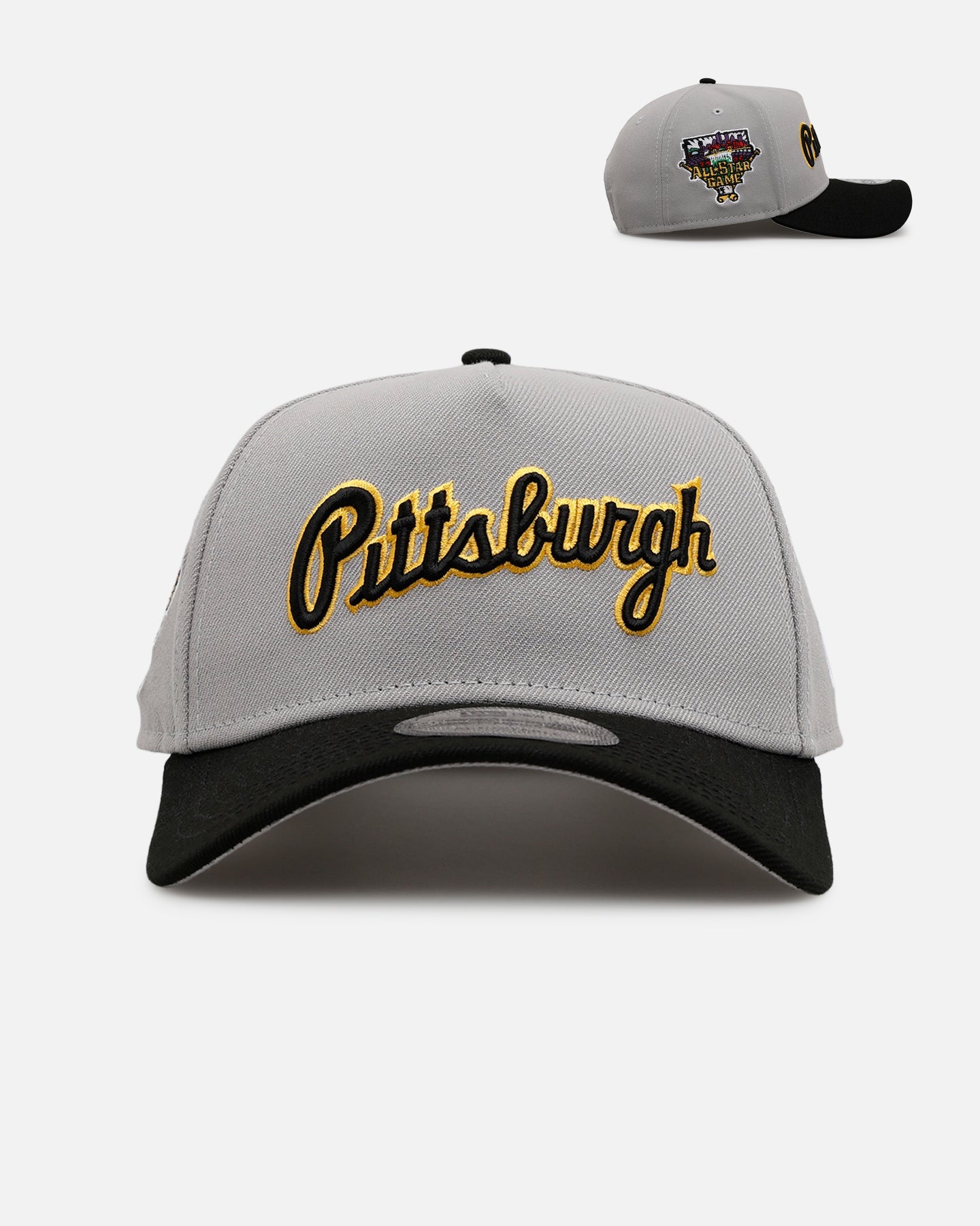 New Era Pittsburgh Pirates 'Away Greys' 9FORTY A-Frame Snapback Grey