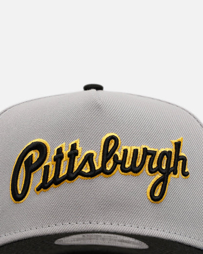 New Era Pittsburgh Pirates 'Away Greys' 9FORTY A-Frame Snapback Grey