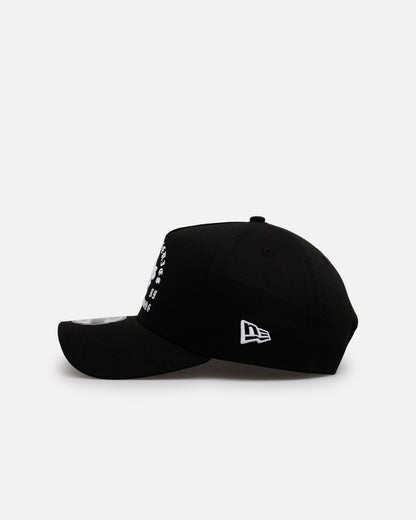 New Era Oakland Athletics 'Gothic Arch 2.0' 9FORTY A-Frame Snapback Black/White