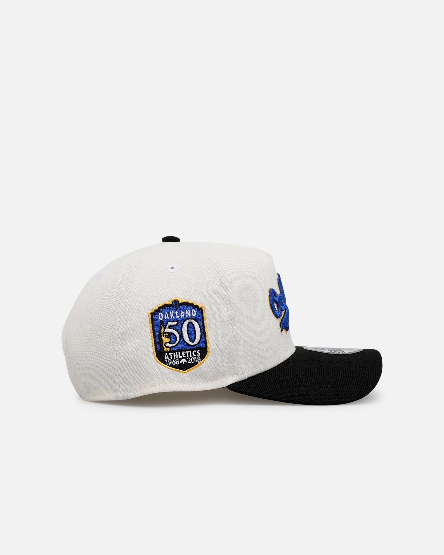New Era Oakland Athletics 'Crossover' 9FORTY A-Frame Snapback Chrome