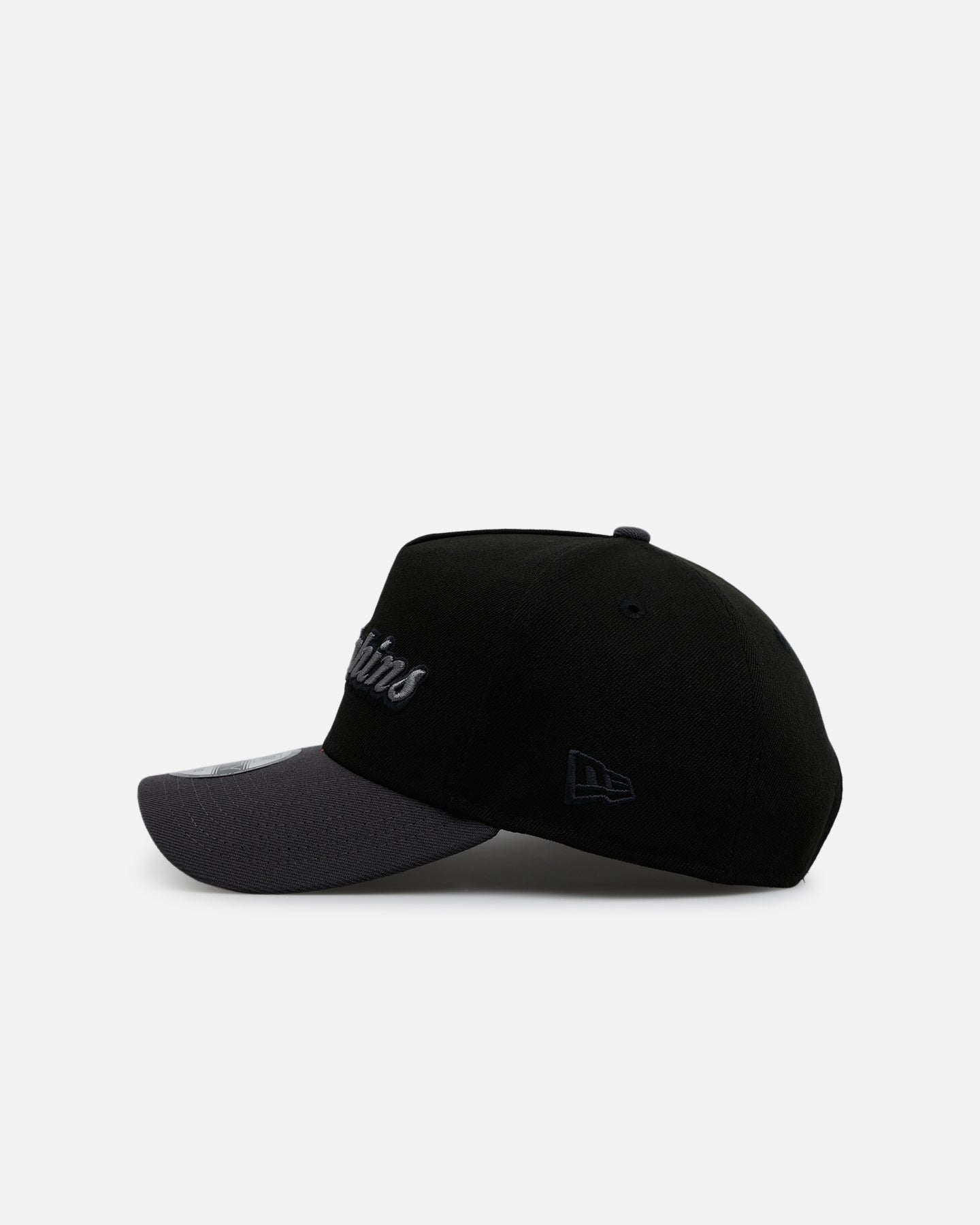 New Era Miami Dolphins 'Stealth' 9FORTY A-Frame Snapback Black/Charcoal
