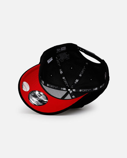 New Era San Diego Padres 'Spider Web' 9FORTY A-Frame Snapback Black/Red