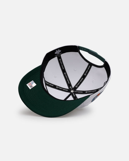 47 Brand Baylor 2021 'March Madness' Hitch Snapback White/Green