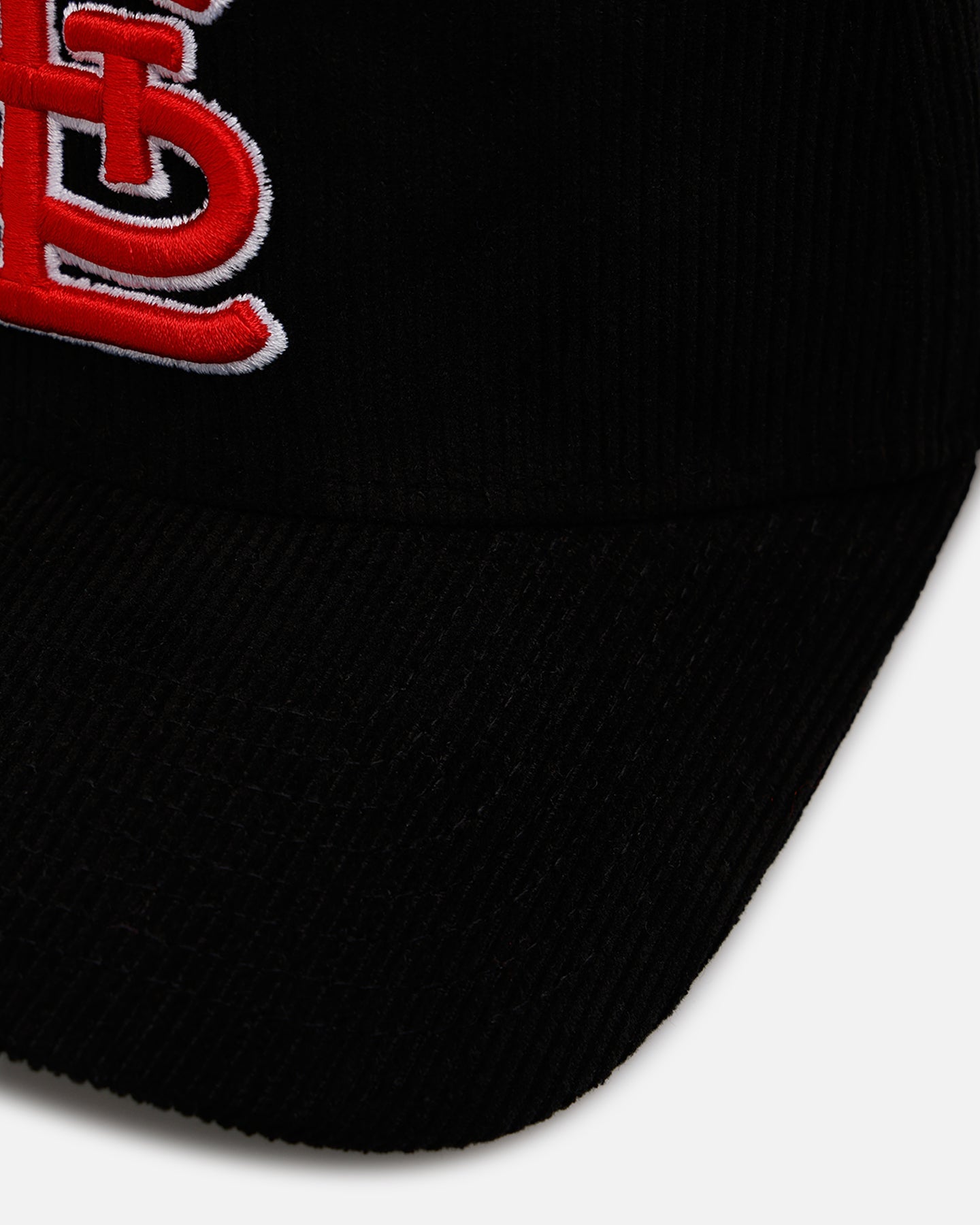 New Era St. Louis Cardinals 'Black Cord' 9FORTY A-Frame Corduroy Snapback Black