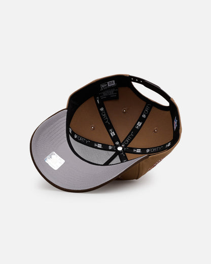 New Era Philadelphia Eagles 'Thanksgiving Football' 9FORTY A-Frame Snapback Khaki