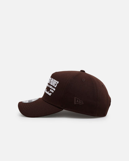 New Era San Diego Padres 'Workleague' 9FORTY A-Frame Snapback Brown
