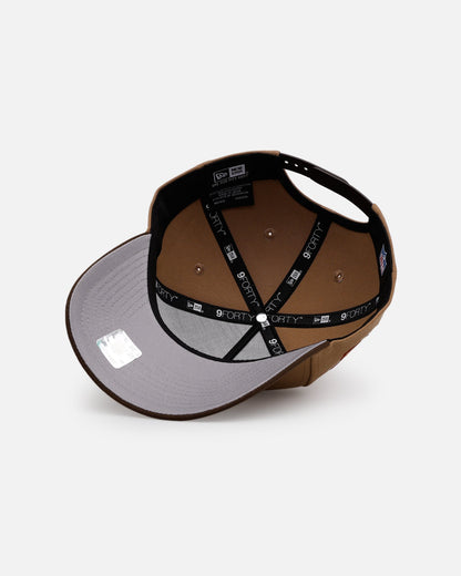 New Era San Francisco 49ers 'Thanksgiving Football' 9FORTY A-Frame Snapback Khaki