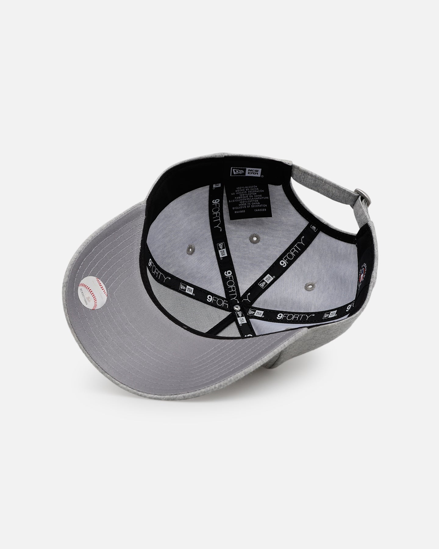 New Era Atlanta Braves 'Cozy' 9FORTY A-Frame Strapback Heather Grey