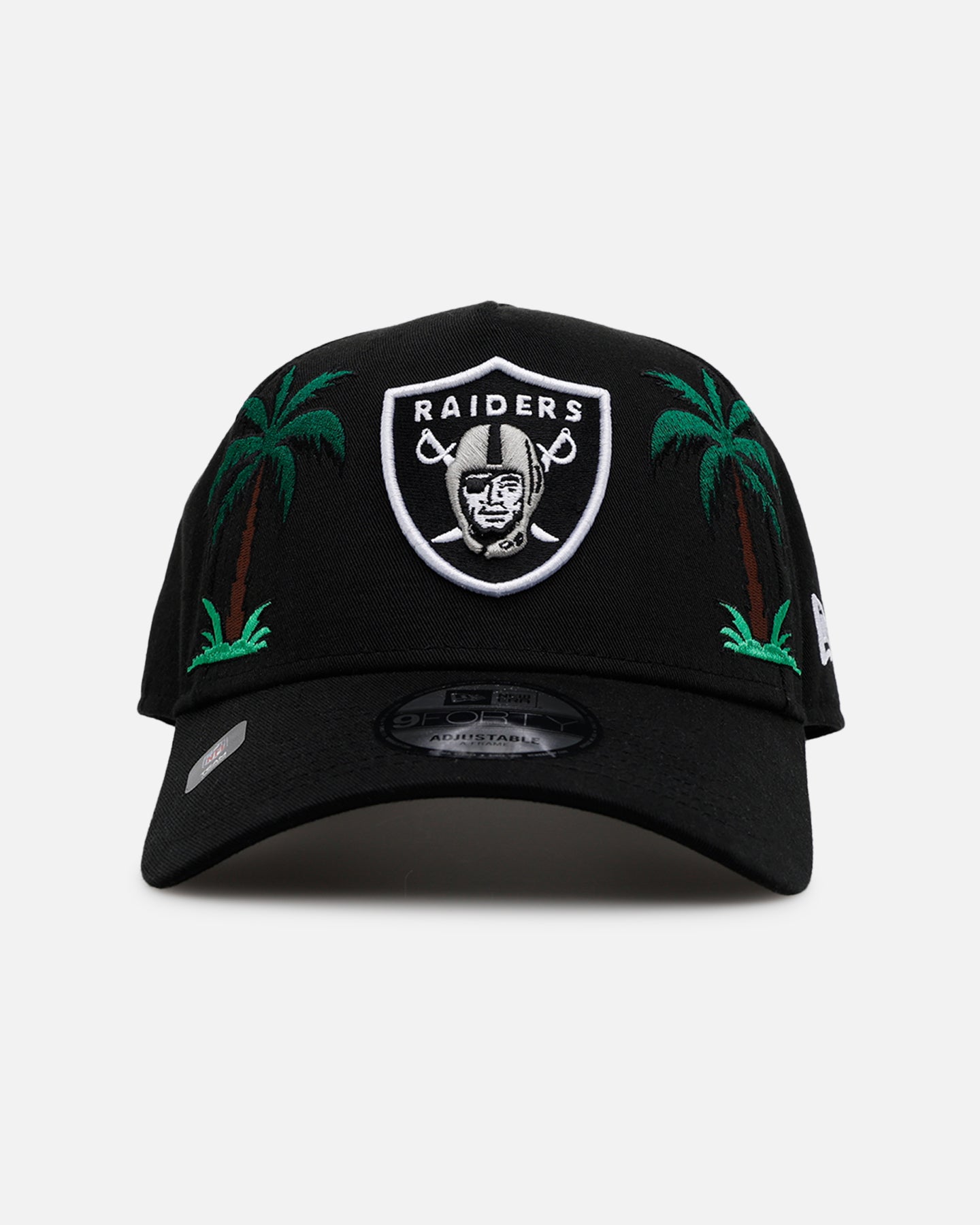 New Era Las Vegas Raiders 'Palm Trees' 9FORTY A-Frame Snapback Official Team Color