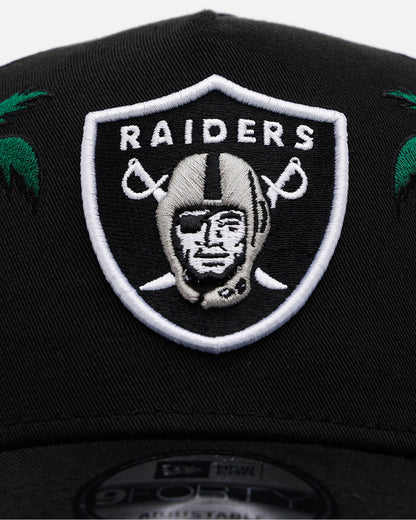 New Era Las Vegas Raiders 'Palm Trees' 9FORTY A-Frame Snapback Official Team Color