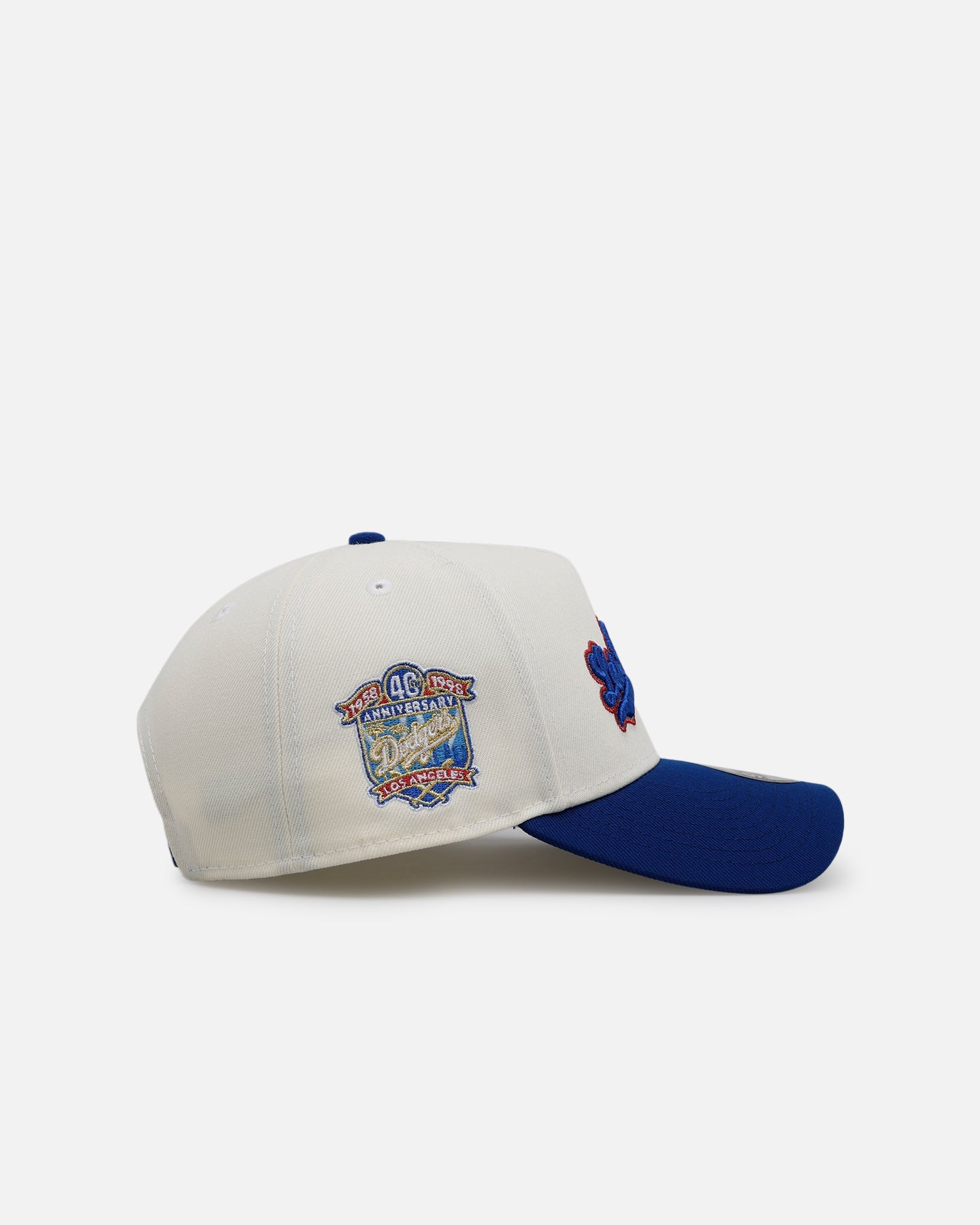 New Era Los Angeles Dodgers 'Chrome Metallic Wordmark' 9FORTY A-Frame Snapback Chrome